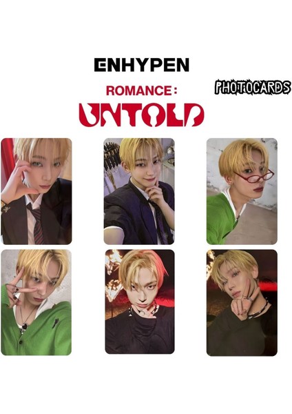 Enhypen Sunoo '' Romance : Untold '' Photocards Set