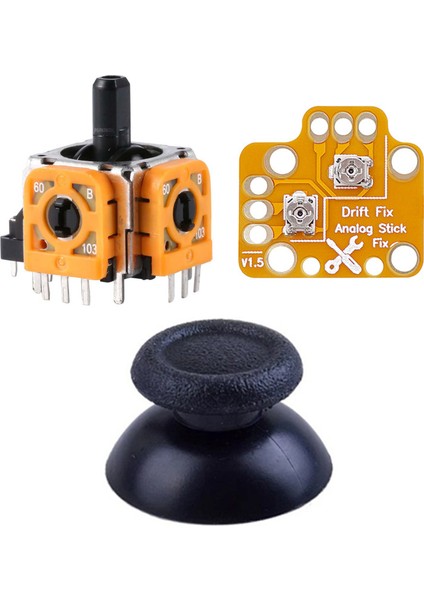 Ps4 Motor Topuz Analog Başlık Drift Fix Tamir Seti Playstation 4 Kol Tamir Yedek Parça