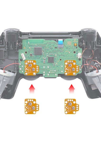 Ps4 Motor Topuz Analog Başlık Drift Fix Tamir Seti Playstation 4 Kol Tamir Yedek Parça