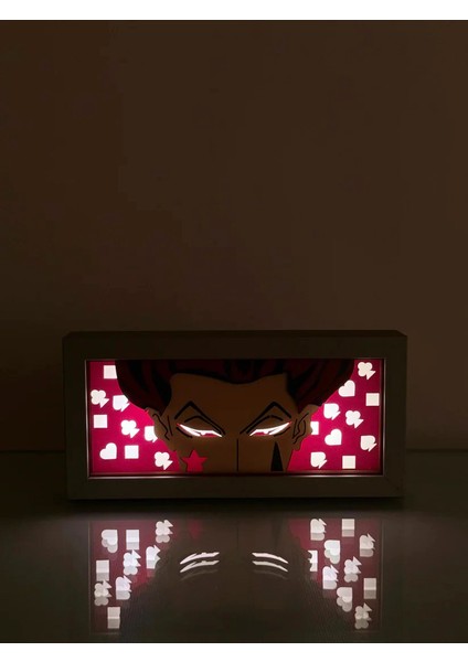 Hisoka 3D Anime Lightbox Işıklı Kutu Tablo fiyatları