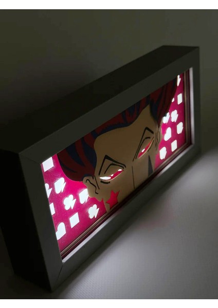 Hisoka 3D Anime Lightbox Işıklı Kutu Tablo fırsatları
