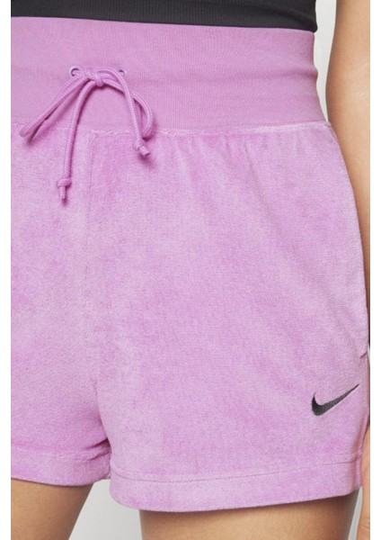 Sportswear Terry French Havlu Kumaş Kadın Şort fiyatları