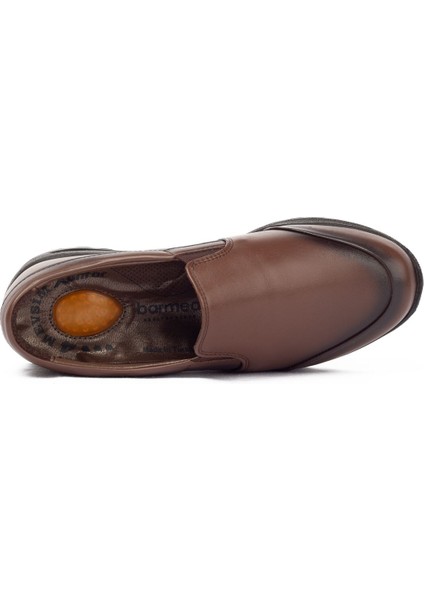 Hakiki Deri Kadın Günlük Yürüyüş Ayakkabısı - 754 Kahve 2122 indirimleri