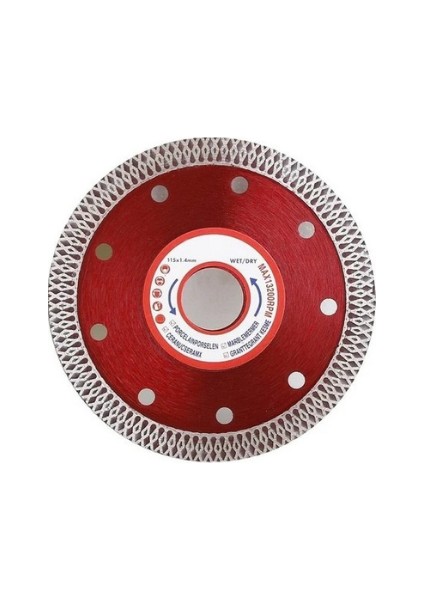 Turbo Seramik Fayans Kesici Hassas Kesim 115X1,2 mm