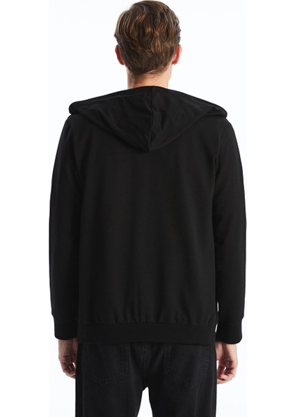 Yeni Sezon Kapusonlu Uzun Kollu Erkek Fermuarli Sweatshirt - S50824Z8 fırsatları