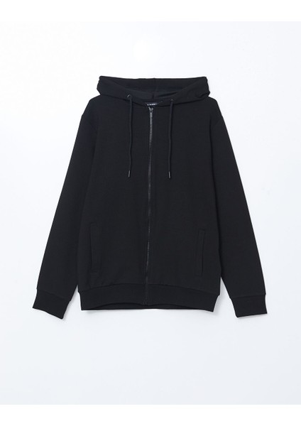 Yeni Sezon Kapusonlu Uzun Kollu Erkek Fermuarli Sweatshirt - S50824Z8 indirimleri