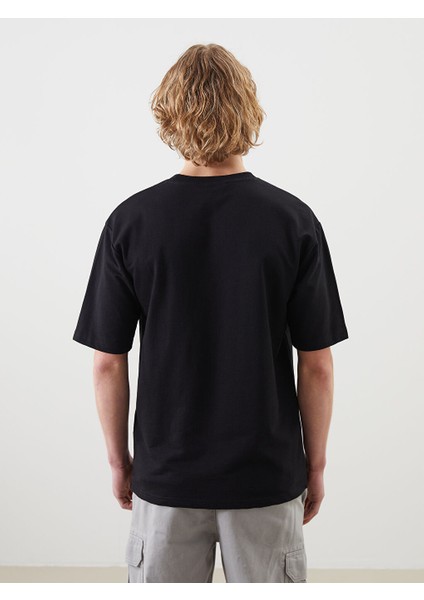 Yeni Sezon Bisiklet Yaka Kisa Kollu Erkek Sweatshirt - S52857Z8 fırsatları
