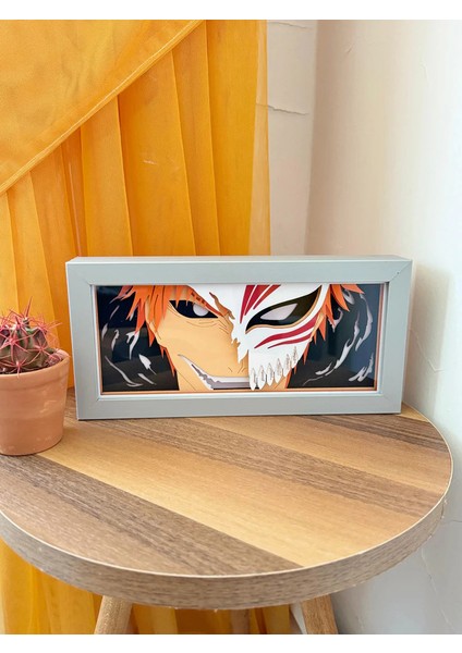 Hollow Ichigo 3D Anime Lightbox Işıklı Kutu Tablo