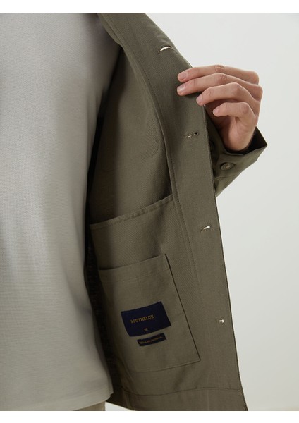 Yeni Sezon Standart Kalip Erkek Blazer Ceket - S5AJ50Z8 fırsatları