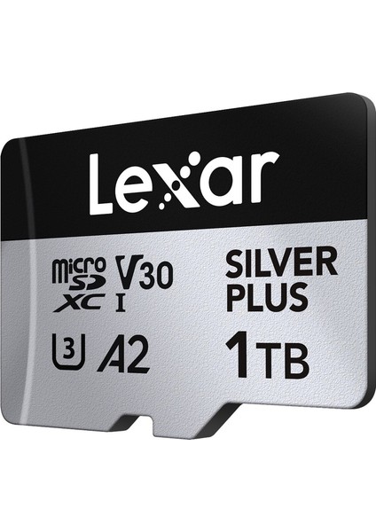 1tb Yüksek Performanslı Silver Plus Microsdxc Uhs-I, Up To 205MB/S Okuma 150MB/S Yazma Hafıza Kartı
