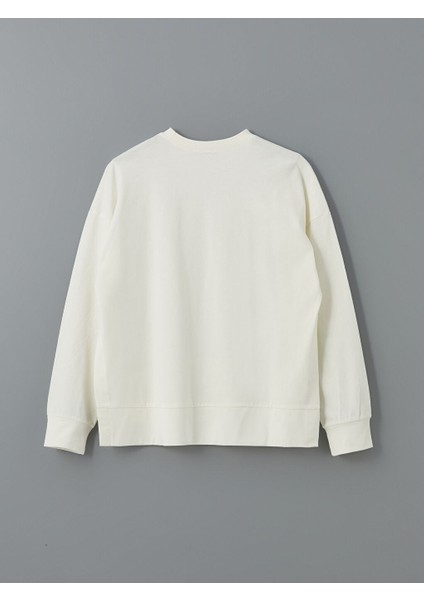 Yeni Sezon Bisiklet Yaka Kadin Sweatshirt - S5KY06Z8