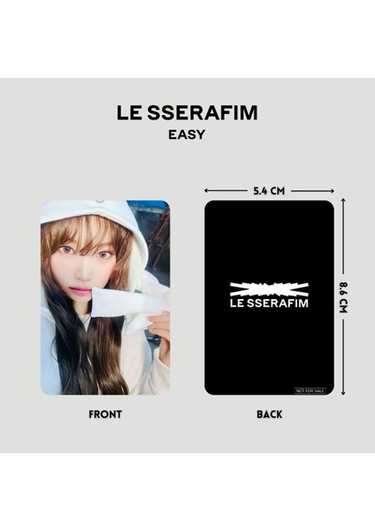 Le Sserafım '' Easy '' Pob 2 Pc Set fiyatları