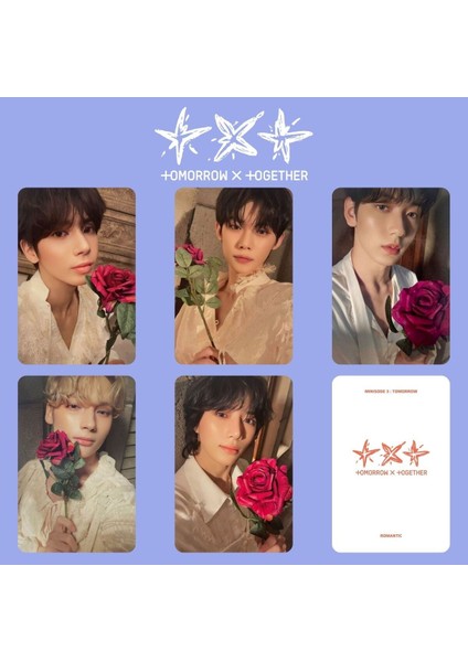 Txt '' Minisode 3 : Tomorrow '' Romantic Ver. Photocards Set