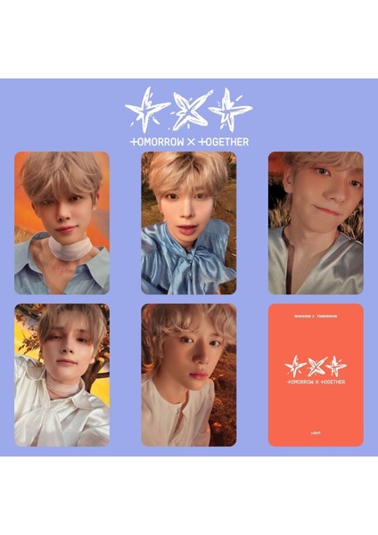 Txt '' Minisode 3 : Tomorrow '' Light Ver. Photocards Set