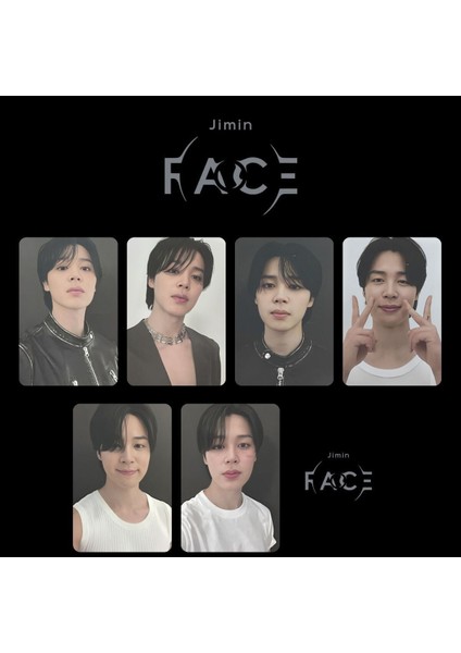 Bts Jiimin '' Face '' Albüm Photocards Set