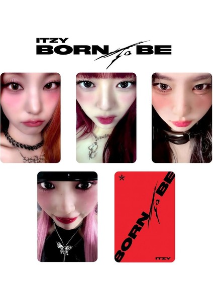 Itzy '' Born To Be '' Untouchable Ver. Photocards Set 1