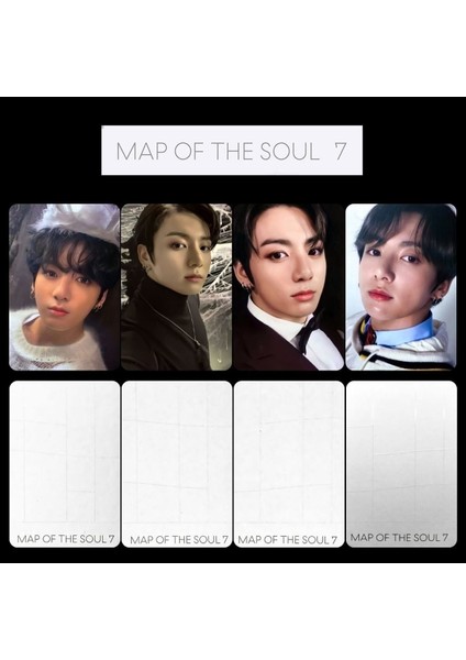 Bts Jungkook '' Map Of The Soul 7 '' Albüm Kart Seti