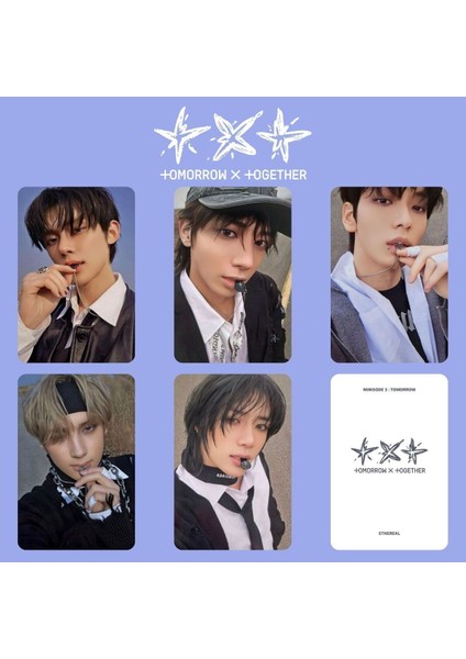 Txt '' Minisode 3 : Tomorrow '' Ethereal Ver. Photocards Set