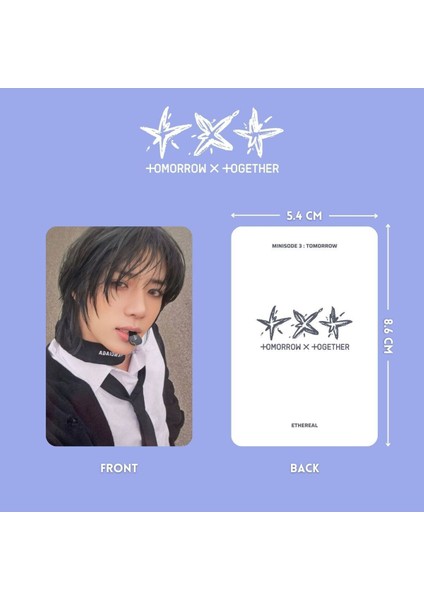 Txt '' Minisode 3 : Tomorrow '' Ethereal Ver. Photocards Set fiyatları