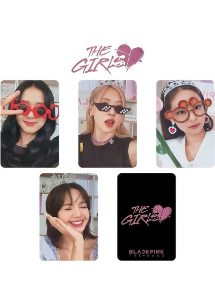 Blackpınk '' The Girls '' Photocard Set