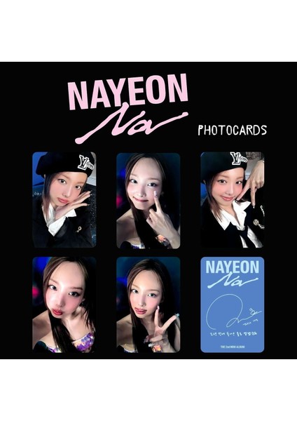 Twıce Nayeon '' Na '' Photocards Set -A-
