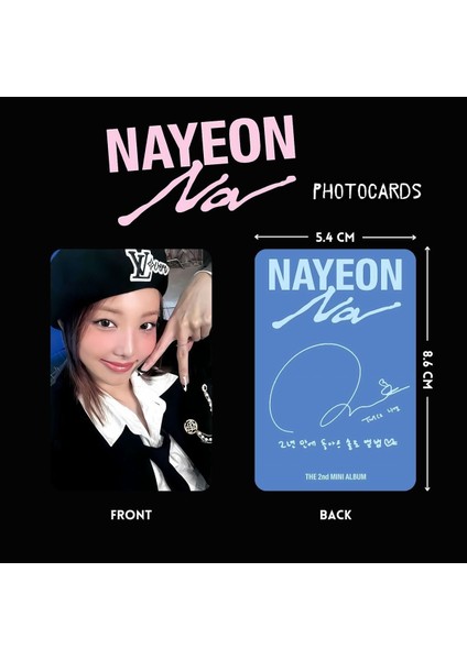 Twıce Nayeon '' Na '' Photocards Set -A- fiyatları