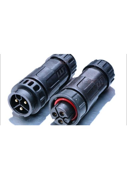 Su Geçirmez 3 Pin Konnektör IP68 Dişi-Erkek Takım 16 mm fırsatları
