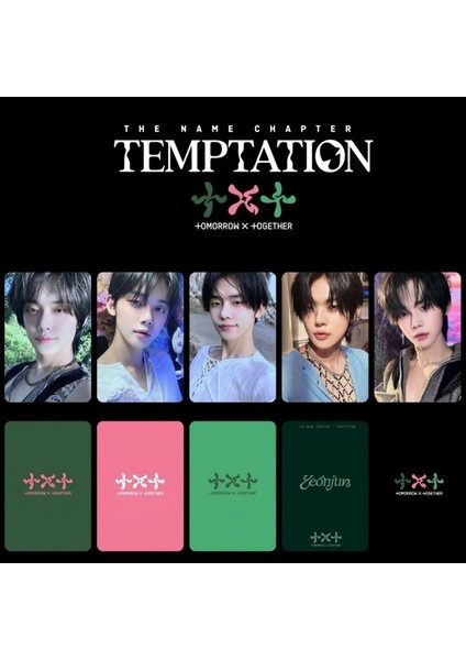 Txt Yeonjun '' Temptation '' Albüm Kart Seti
