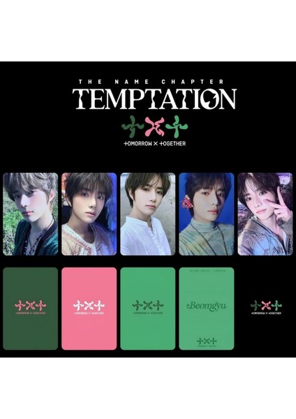 Txt Beomgyu '' Temptation '' Albüm Kart Seti