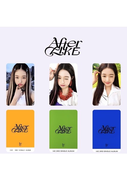 Ive Wonyoung '' After Like '' Albüm Kart Seti