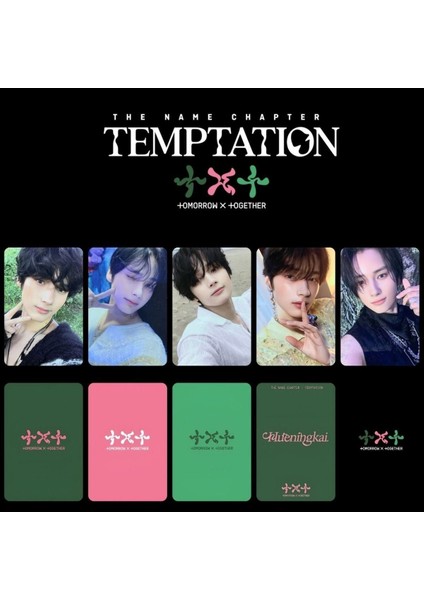 Txt Hueningkai '' Temptation '' Albüm Kart Seti