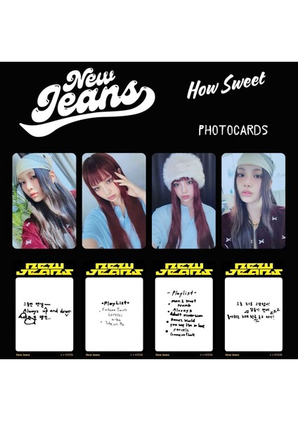 New Jeans '' How Sweet '' Hyeın Photocards Set