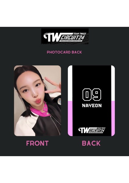 Twıce '' Team Twice Circuit 24 Japan Sg 2024 '' Pc Set 2 fiyatları