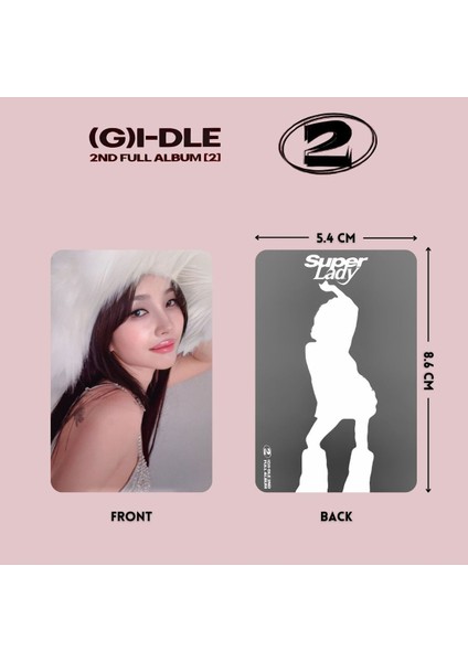 (G)I-Dle '' 2 '' 1 Ver. Pc Set modelleri