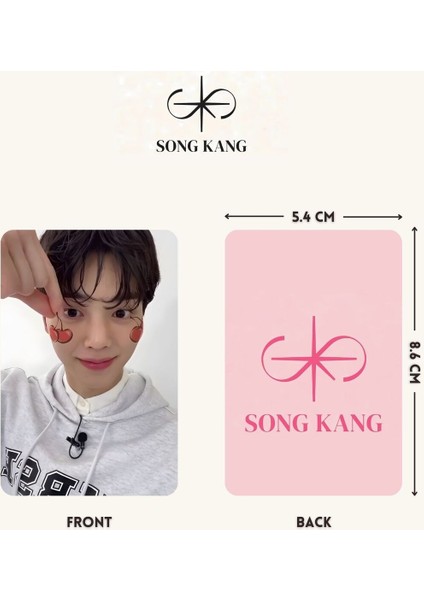Kdrama '' Song Kang '' Photocards Set fiyatları