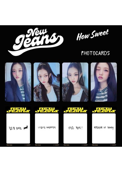 New Jeans '' How Sweet '' Haerın Photocards Set