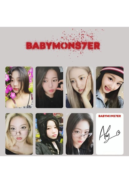 Babymonster '' BABYMONS7ER '' Tag Pob Set 1 Pc