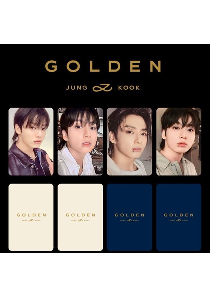 Bts Jungkook '' Golden '' Albüm Pc Set