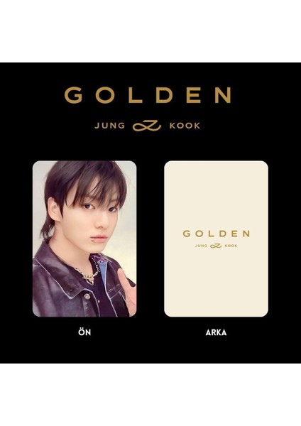 Bts Jungkook '' Golden '' Albüm Pc Set
