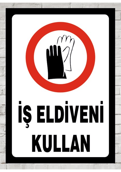 Iş Bitiminde Temizlik Yapılması Mecburidir - Uyarı Tabela Levhası 24X34 cm Polikarbon