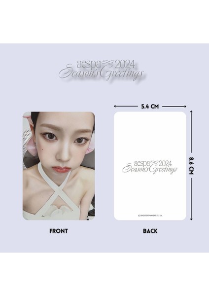 Aespa '' 2024 Season's Greetings '' Photocards Set - A fiyatları