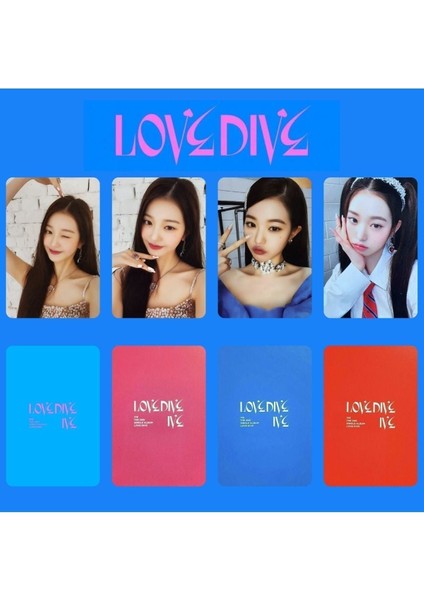 Ive Wonyoung '' Love Dive '' Albüm Kart Seti