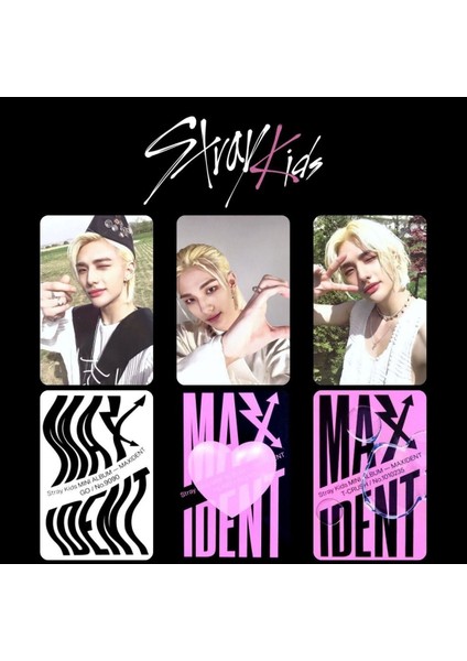 Stray Kıds Hyunjin '' Maxident '' Albüm Kart Seti