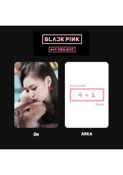 Blackpınk '' 4 + 1 Project '' Photocards fiyatları