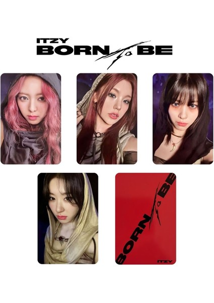 Itzy '' Born To Be '' Photocards Set V4