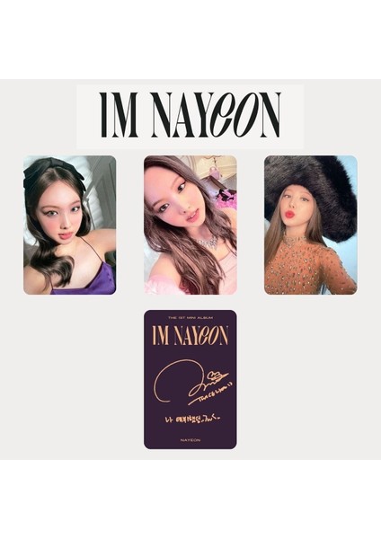 Twıce Nayeon "ım Nayeon '' Photocards Set - Im Ver.