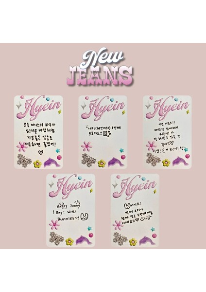 New Jeans " Get Up " Hyein Pc Set fiyatları