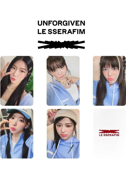 Le Sserafım " Unforgiven " Pob 7 Pc Set