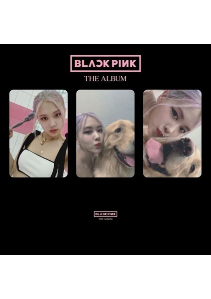 Blackpınk Rose '' The Album '' Pc Set