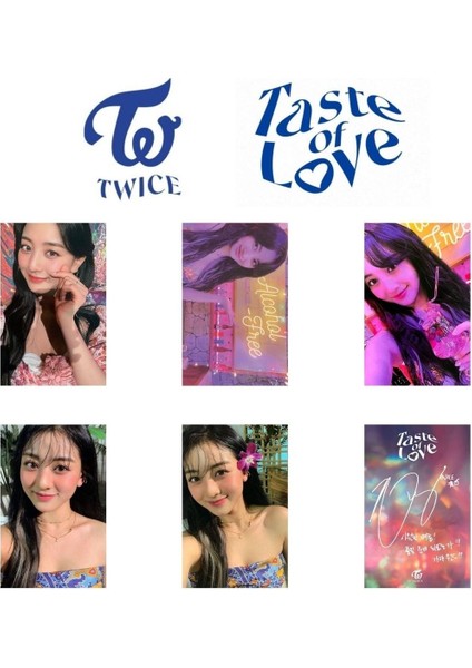 Twıce Jihyo '' Taste Of Love '' Imzalı Albüm Kart Seti fiyatları